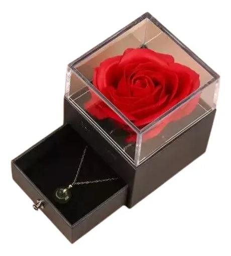 Flor Artificial Rosa 10cm Kl799 Shine Rojo