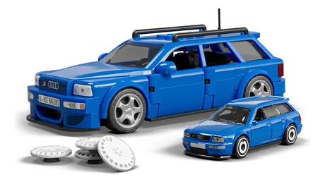 Hot Wheels Bloques de construccion Audi Avant RS2 253 Pcs JGR28