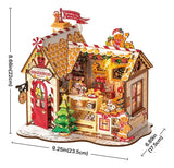 Robotime Rolife Puzzle 3d Casa De Jengibre Dg176