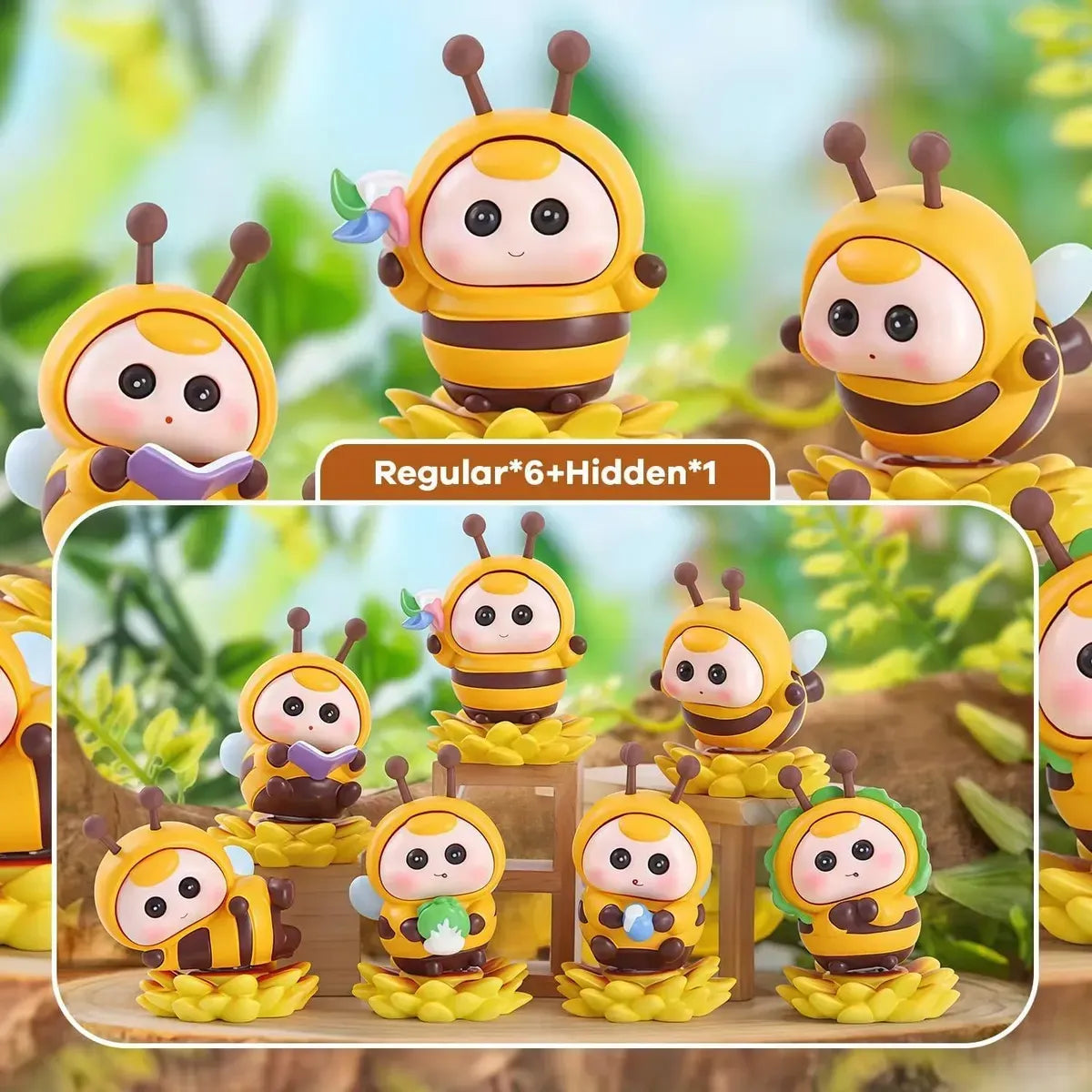 Muñeco Abeja Figura Coleccionable Sorpresa Shine KL278