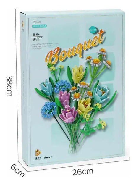 Panlos Brick Bloques Ramo De Flores 2153225