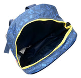 Mochila C/Luz Petit Termoformada Futbol Azul 12p 22x30x10cm 41320