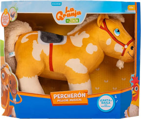 Peluche musical La Granja de Zenon Percheron 8037BP