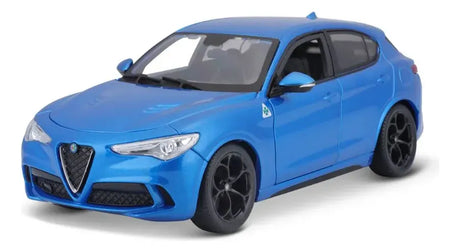 Bburago 1:24 Alfa Romeo Stelvio Azul Metalizado 18-21086