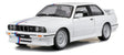 Bburago 1:24 BMW M3 1988 Blanco/Rojo 18-21100