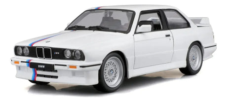 Bburago 1:24 BMW M3 1988 Blanco/Rojo 18-21100