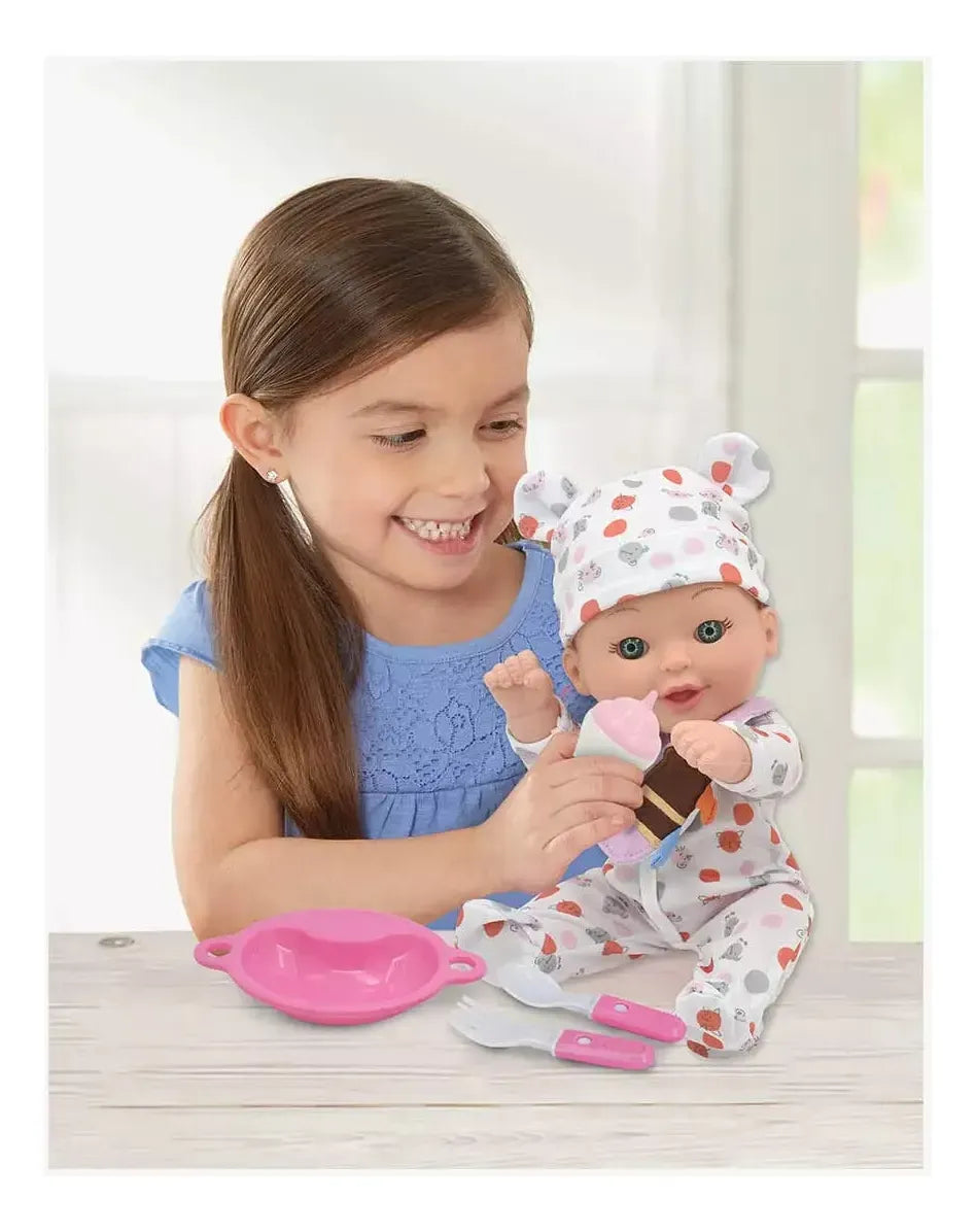 New Adventures Muñeca con Mamadera 12” 4283