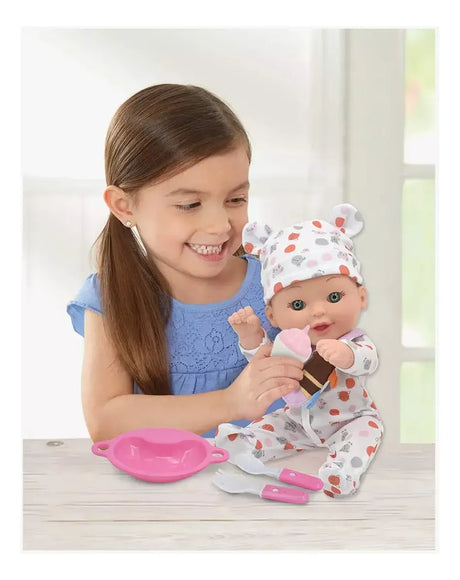 New Adventures Muñeca con Mamadera 12” 4283