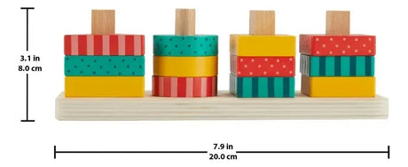 Fisher Price Wooden Shape Stacker HXV05
