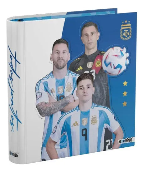 Mooving Carpeta Escolar 3x40 AFA Seleccion 1001229