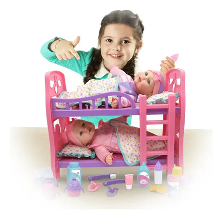 New Adventure Muñeca con Cama y Accesorios 12” 6687