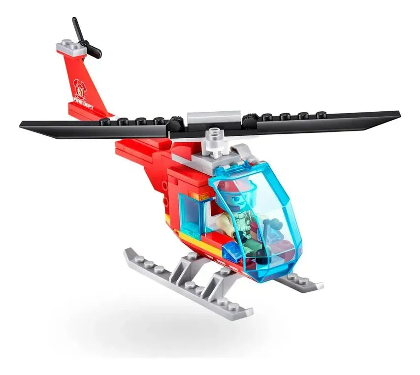 Zuru Max City Box Playset Fire Rescue 265pzs 83166 7457