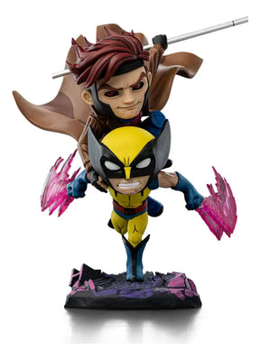 Iron Studios Minico Gambit and Wolverine - X-Men '97 MARCAS112124-MC