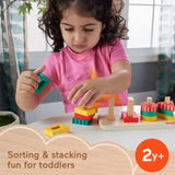 Fisher Price Wooden Shape Stacker HXV05