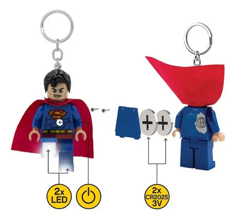 Lego Llavero Superman Super Heroes Con Luz LGL-KE39H LE019