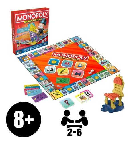 Hasbro Family Monopoly Banca Virtual G1424