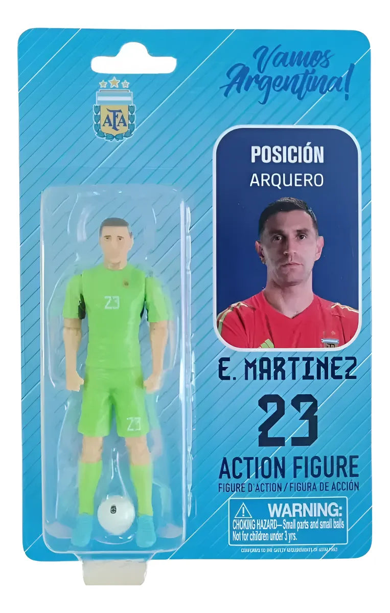 Pack 5 Figuras 10cm Afa Coleccionables Selección Argentina