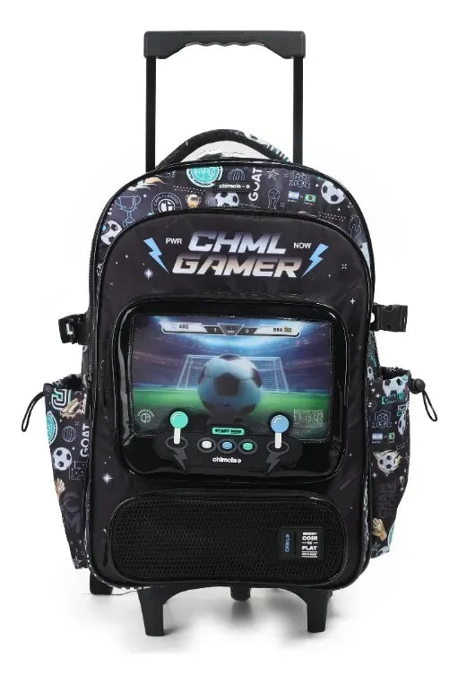 Chimola Mochila Carro 18p Gamer Futbol FS127