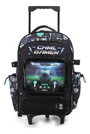 Chimola Mochila Carro 18p Gamer Futbol FS127