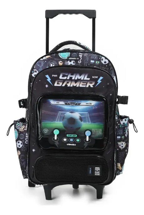 Chimola Mochila Carro 18p Gamer Futbol FS127