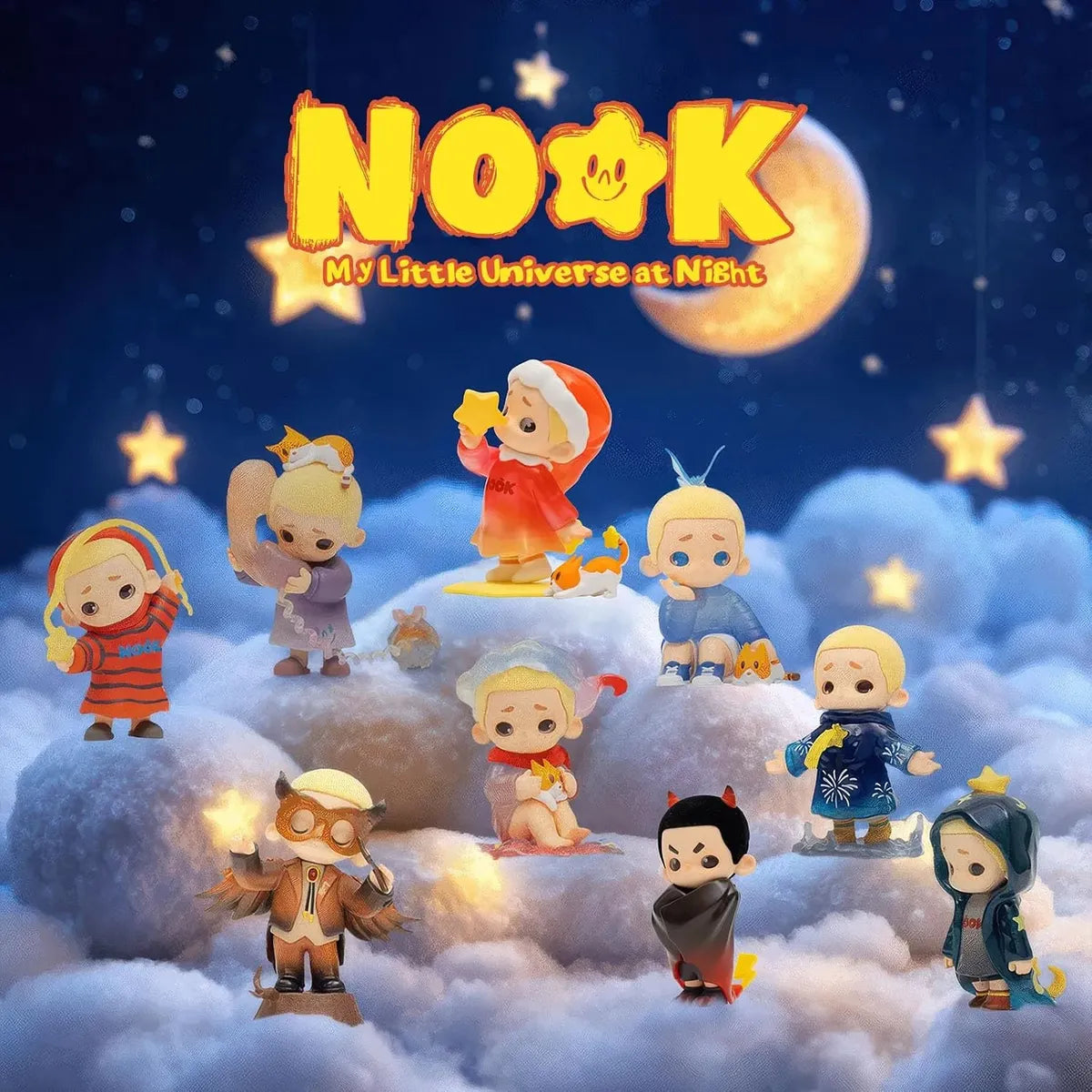 52toys Nook My Little Universe At Night Figura Blindbox 8879