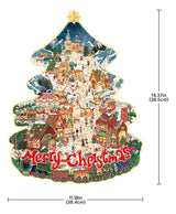 Robotime Rowood Puzzle 3d Christmas Town Ta007