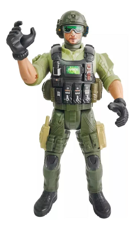 Muñeco Soldado Especial 2363733 Shine