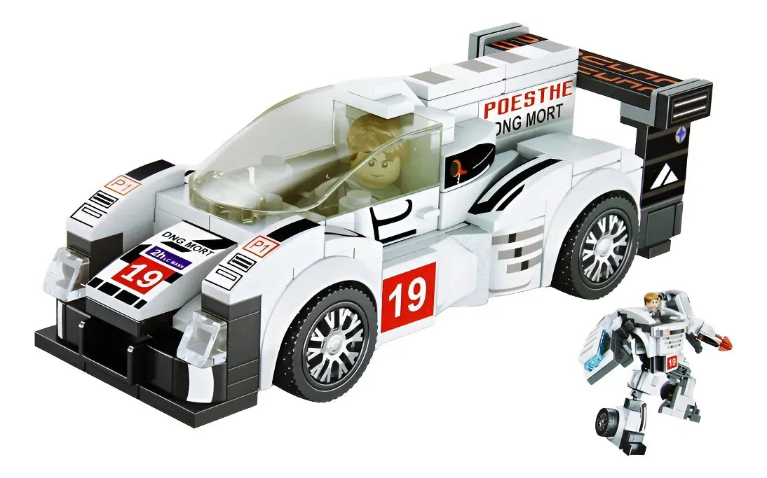 Panlos Brick Bloques Auto De Carreras 2379443