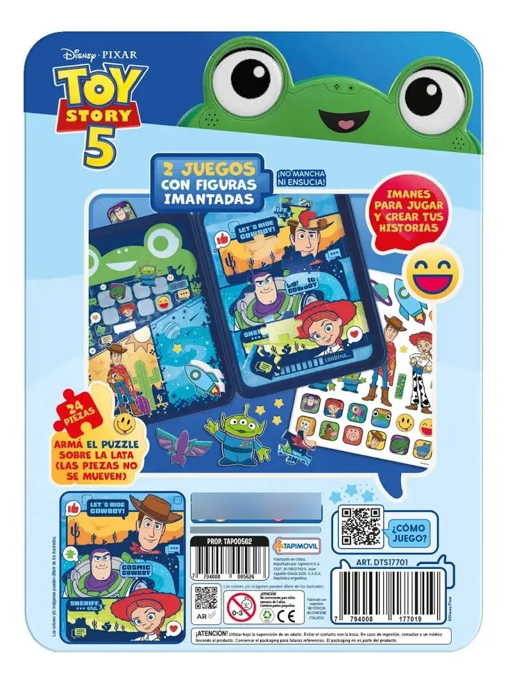Toy Story 5 Magnetic Play Juego De Mesa 2 En 1 Dts17942