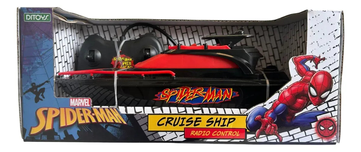Spiderman Crucero Radio Control Cruise Ship 2966 Ditoys