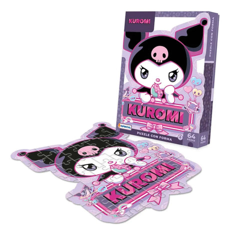 Puzzle Con Forma 64 Pzas Kuromi KTY19846 - vista 1
