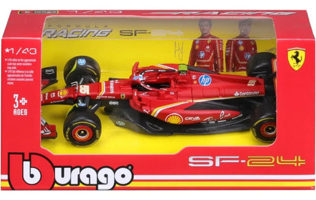 Bburago 1:43 Ferrari SF-24, LECLERC / SAINZ 18-36844