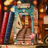 Robotime Rolife Puzzle 3d Escena De Calle Book Nook Tgb13