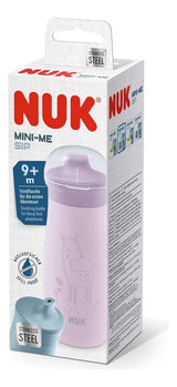 Nuk Vaso Mini-Me Sip Acero 300ml Lila +9m 10225325