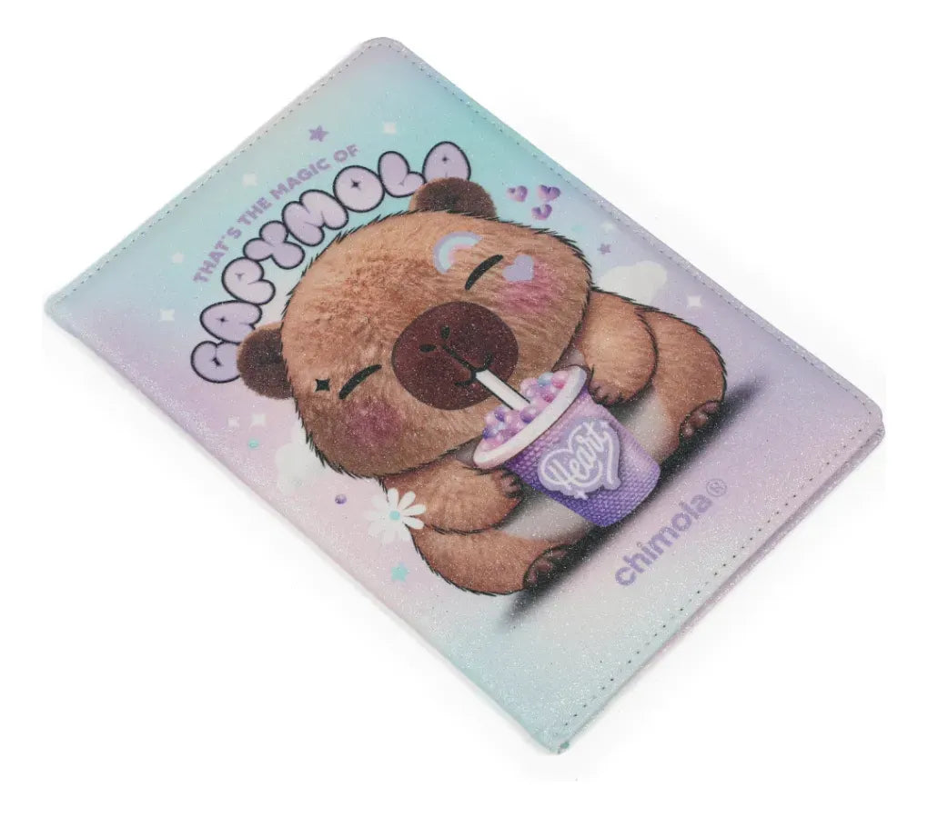 Chimola Libreta A5 Glitter Capymola ST22