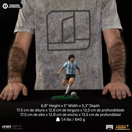Iron Studios Diego Maradona  (Argentina Version) Scale 1/10 MARA96523-10