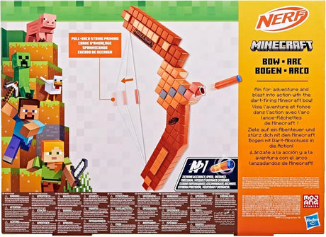 Hasbro Nerf Pistola De Dardos Minecraft Bow G1120