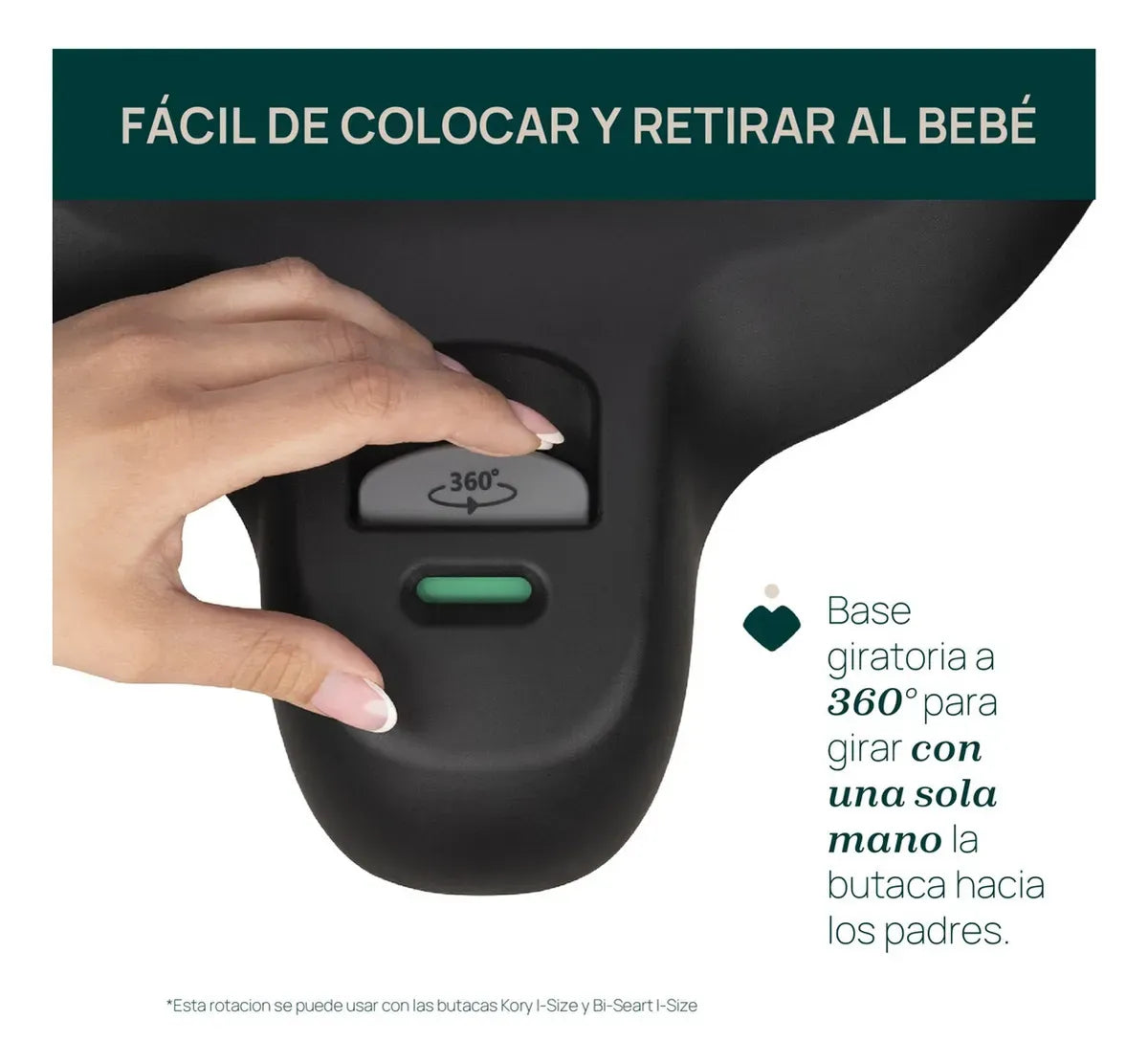 Chicco Base Full 360 I-Size Black 06087054950000