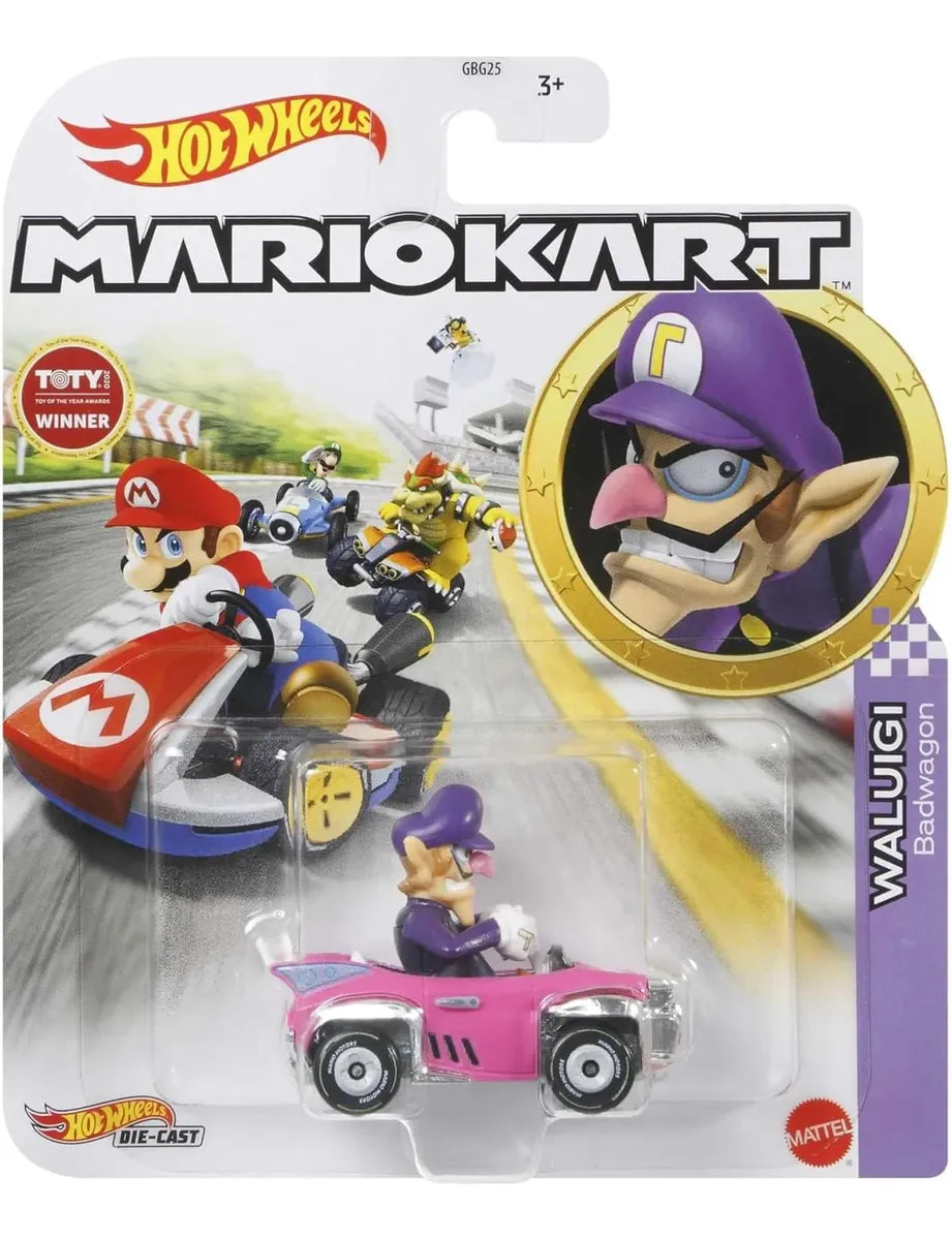 Hot Wheels Mario Kart Vehiculo Metal 1:64 Gbg25