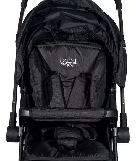 Baby One Roma Cochecito Travel System reversible handle negro BOTS-035