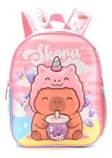 Skora Mochila Espalda Petit Capibara Unicornio 12p 42185 Rosa