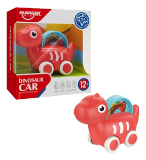 Auto Dinosaurio Rojo para Bebe Empuja y juega 2211948 Shine