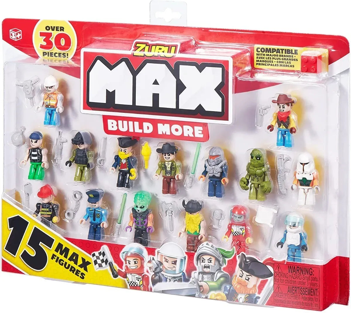 Max Build More Set 15 Mini Figuras 8344