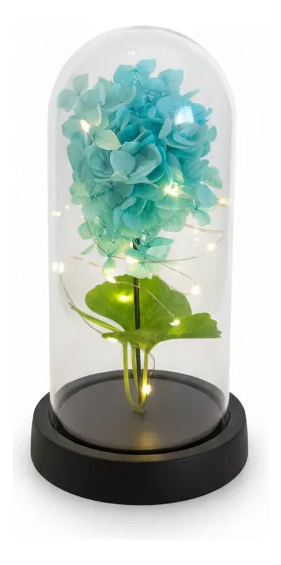 Flor Artificial Cupula Con Luz Surtido 21cm Kl792