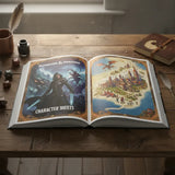 Dungeons & Dragons 5ta Character Sheets 2024 29-3037