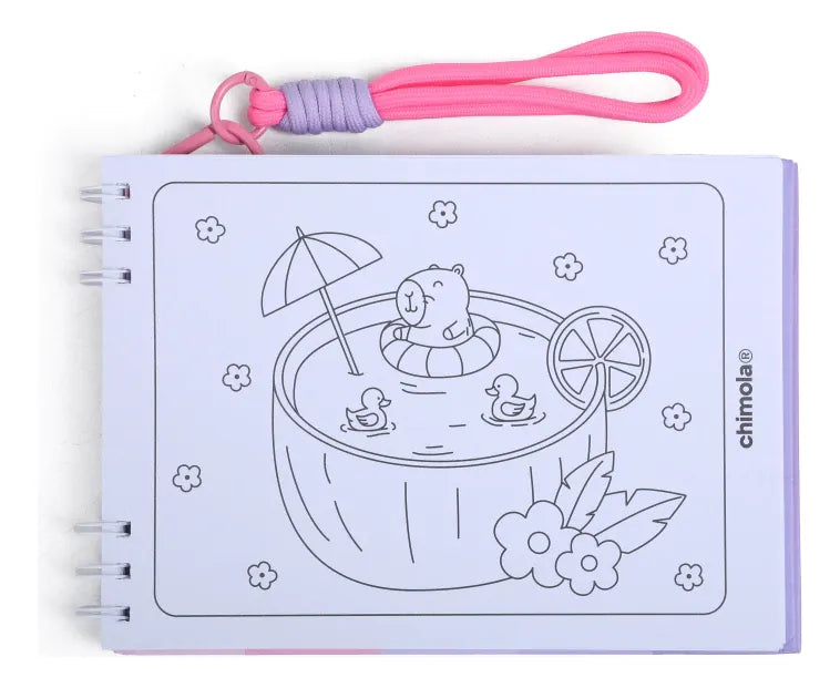 Chimola Cuaderno Coloring Cat ST108