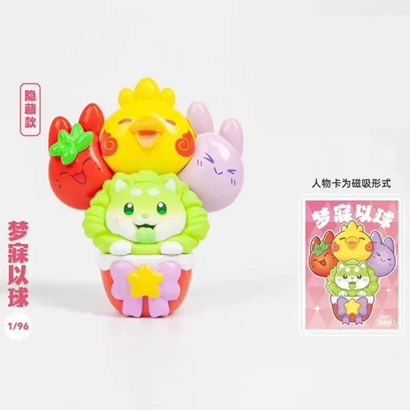 52toys Dodowo Cabbage Dog Rookie Figura Blind Box S78905