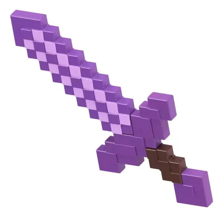 Minecraft Arma De Batalla Espada Encantada Hff59 Mattel