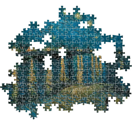 Puzzle Hqc Museum Noche Estrellada Sobre el Rodano 1000 Pzas 37089 Clementoni