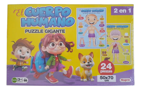 Puzzle de 24 piezas del cuerpo humano 2255